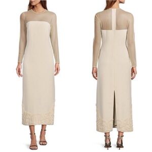 Cream Antonio Melani Cream Long Sleeve Dress Sizes 0, 2, 4 NWT
